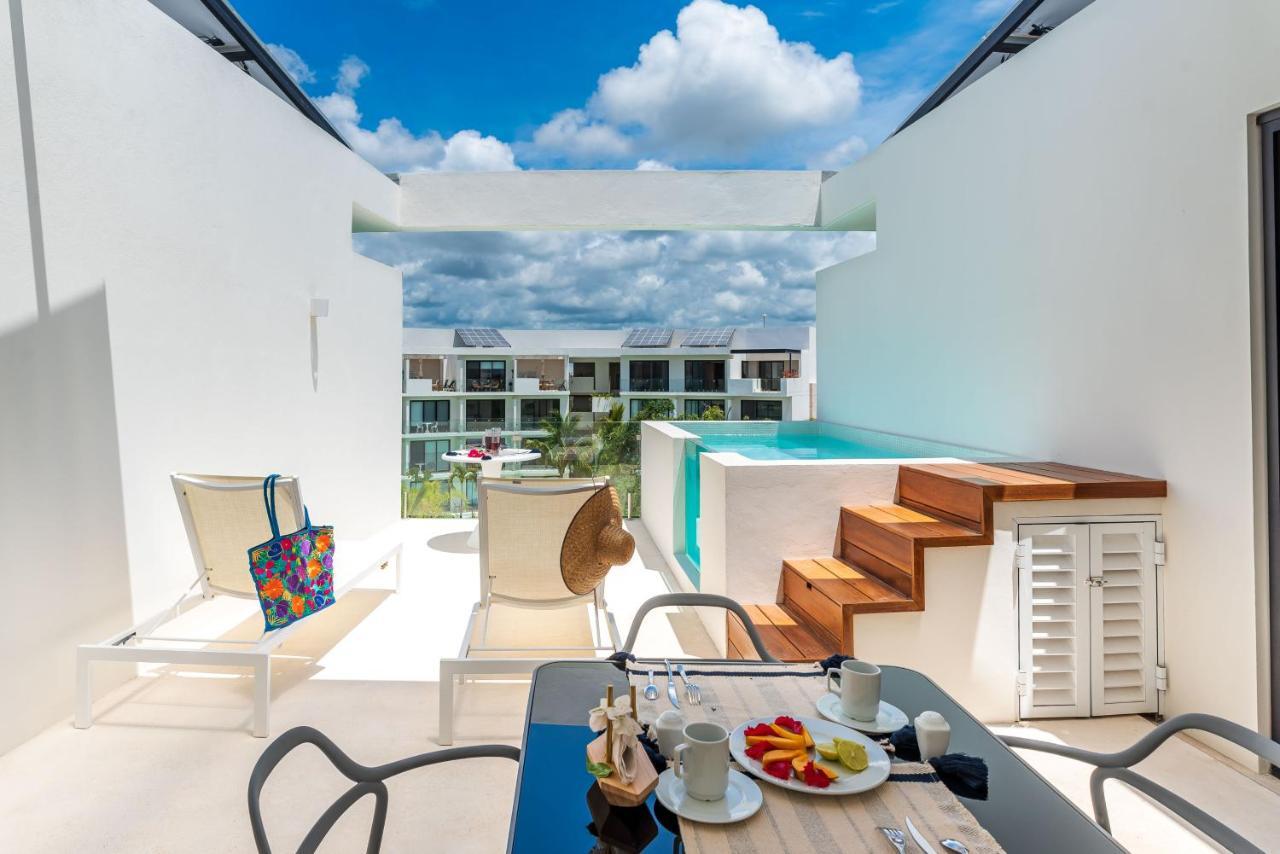 Central Park Lagunas Tulum Aparthotel ภายนอก รูปภาพ